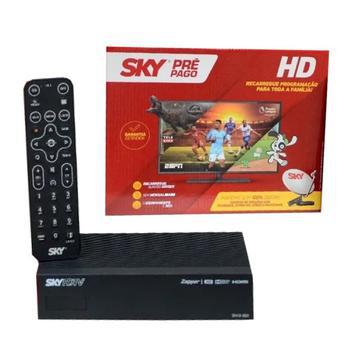 Aparelho Receptor Sky Hd Pré Pago (Antena Não Inclusa) -