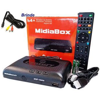 Kit receptor century midiabox b4 + cabo rca p2 - antena -