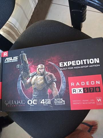 Placa de vídeo RADEON RX 570 4GB OC