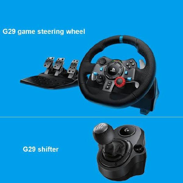 Volante Logitech G29 com Shifter (Cambio)