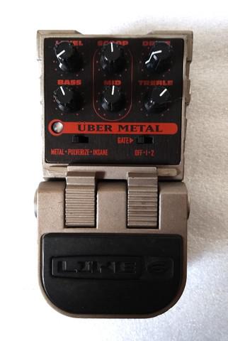 Pedal line 6 uber metal es metal zone fullbore muff core