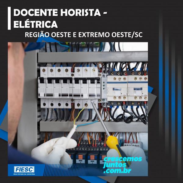 Selecionamos Docente Horista na área de Elétrica, para