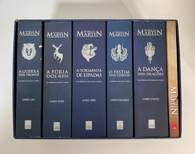 Box 6 Livros Game Of Thrones Ed Leya 2013 Pocket Com Caixa