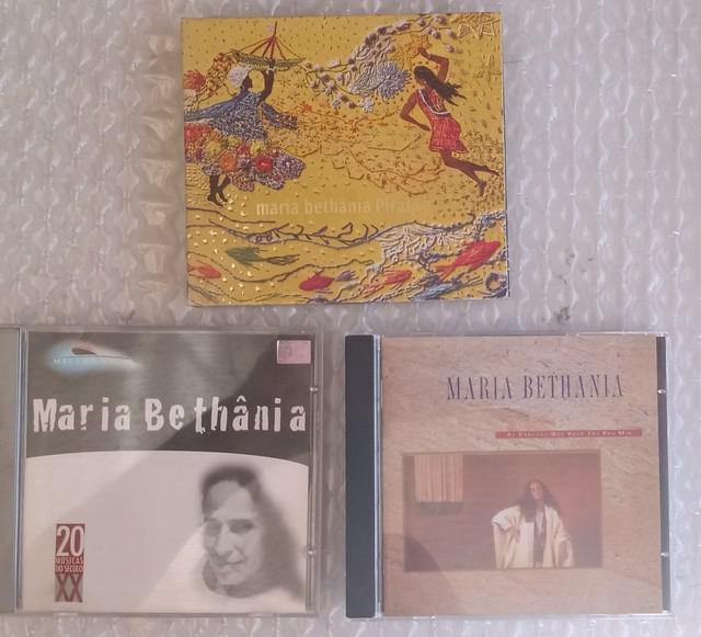 Cd - 3 cds maria bethânia (1 é gatefold)