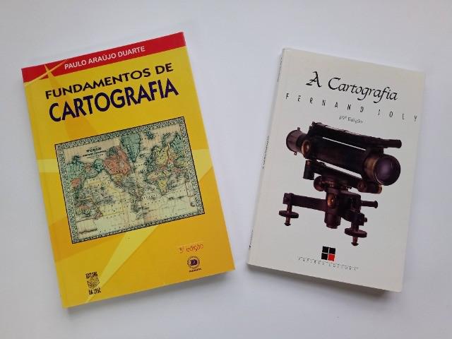 Combo Cartografia Duarte/ Joly - livros universitários