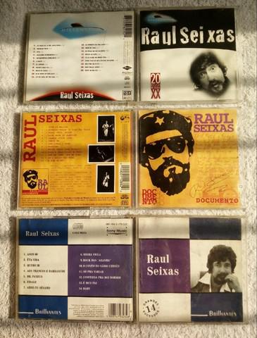 Kit com 10 cds originais raul seixas