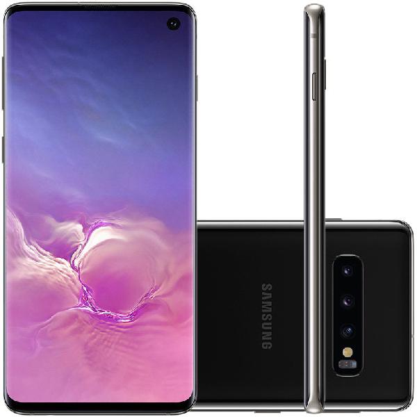 Smartphone Samsung Galaxy S10 Preto 128 GB 6.1" 8 GB RAM