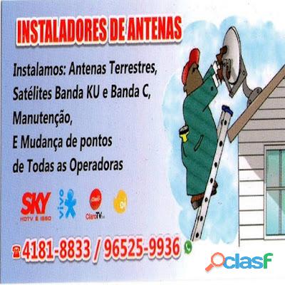 Instalações de Antenas e Sístemas Elétricos.