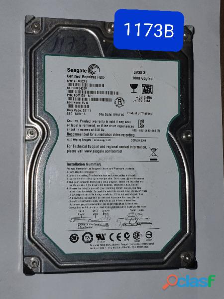 Placa logica hd 1 Tb St31000340sv   Fw Sv16   Cod. 1173b