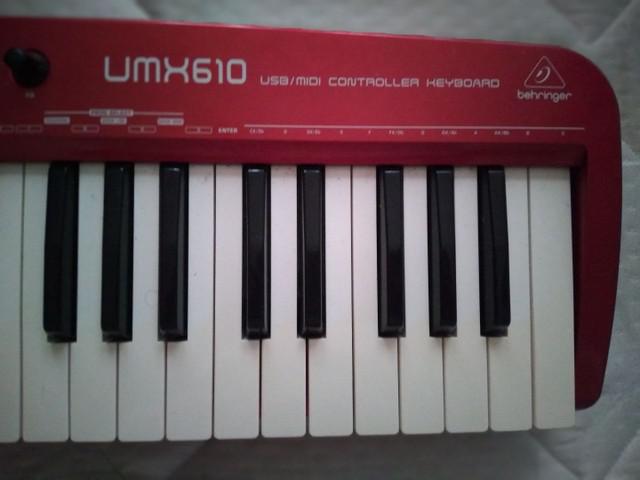 Teclado controlador usb/midi behringer