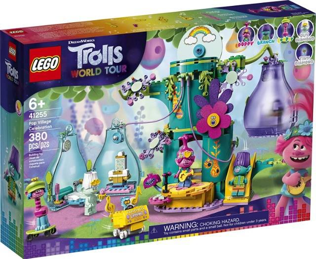 Lego 41255 - trolls playset festejo na aldeia pop