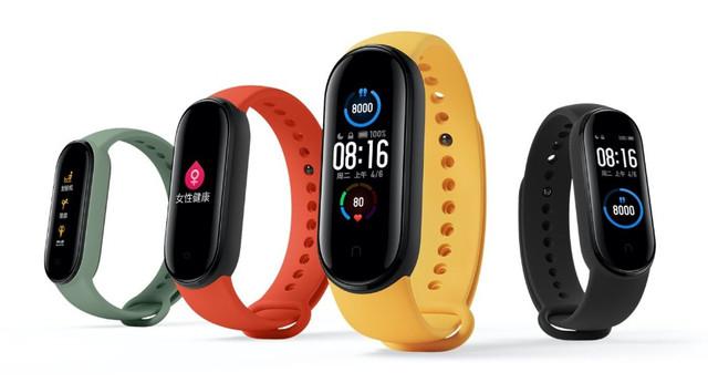 Pulseira xiaomi smart mi band 5 preto - pronta entrega