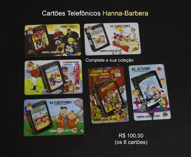 Cartões Telefônicos Hanna-Barbera