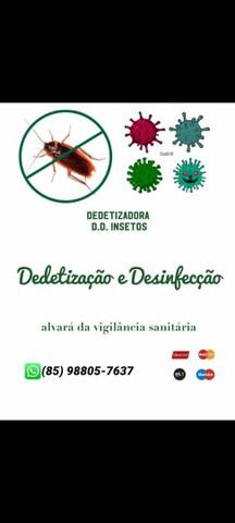 Dedetizadora dedetização detetização- 9 8 8 0 5 7 6 3 7