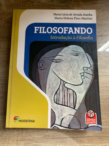 Livro filosofia filosofando maria lúcia