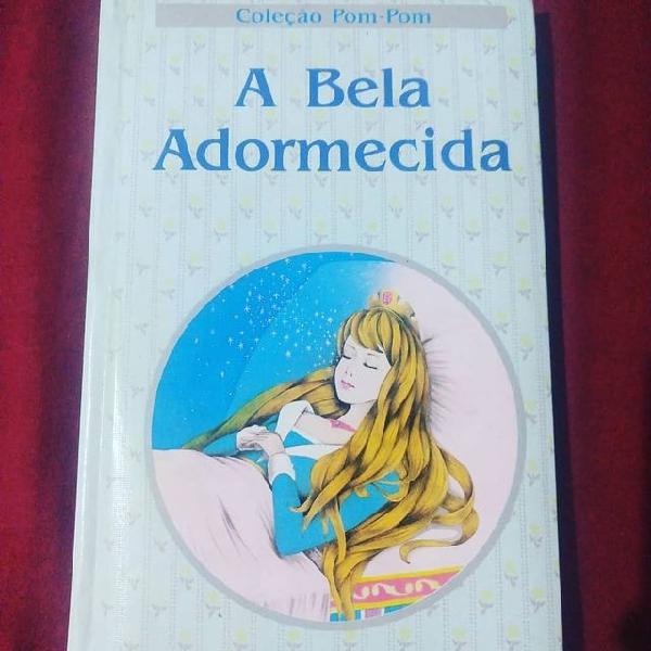 Livro ilustrado a bela adormecida