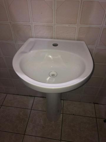 Lavabo do banheiro novo