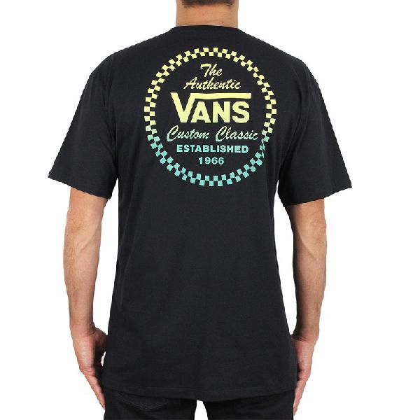 Camiseta vans custom classic black - surf alive