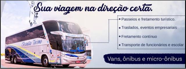 Fretamento de ônibus, micro ônibus e vans