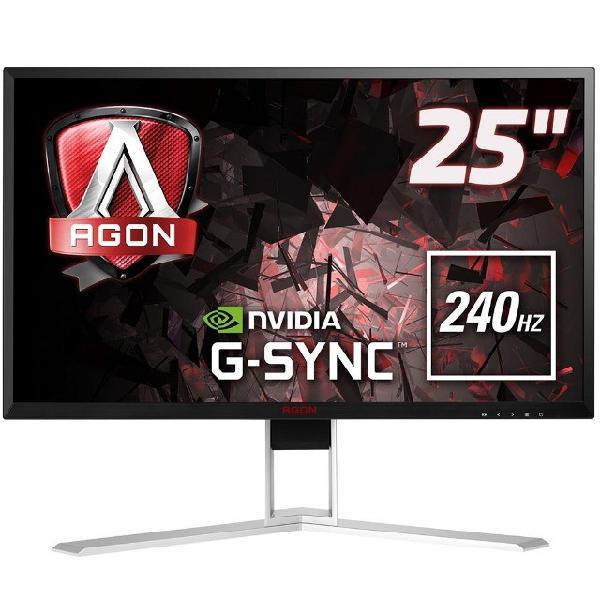 Monitor gamer aoc agon 24.5&#39; led, wide, 240 hz (leia