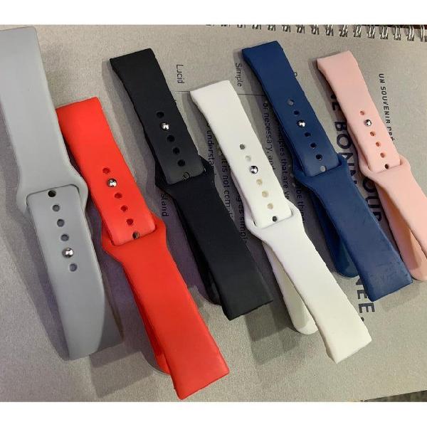 Pulseira De Silicone Para Relogio Smartwatch