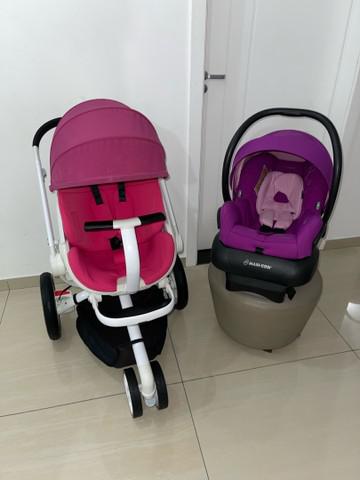 Carrinho quinny moodd pink completo