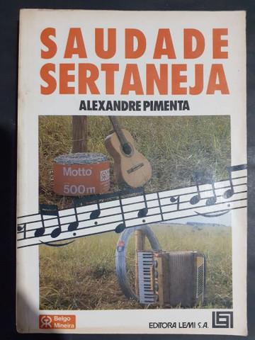 Livro saudade sertaneja 220 músicas cifradas