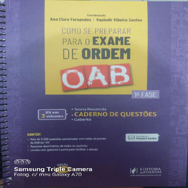 OAB 1° Fase - 3500 questões comentadas