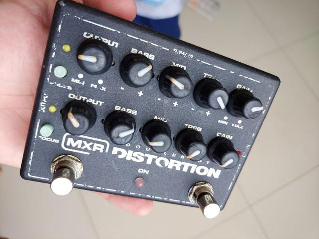 Pedal mxr distortion double shot