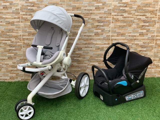 Carrinho de bebê quinny moodd e bebê conforto maxi cosi