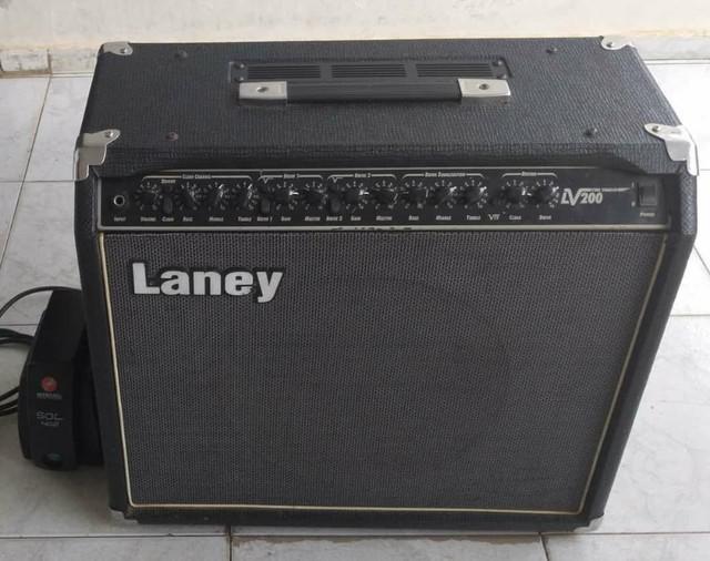 Amplificador cubo de guitarra laney lv200