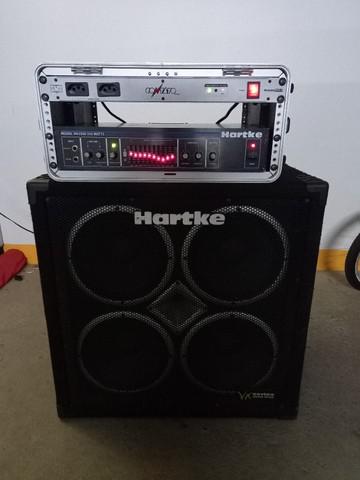 Amplificador para baixo Hartke (HA3500 + VX410)