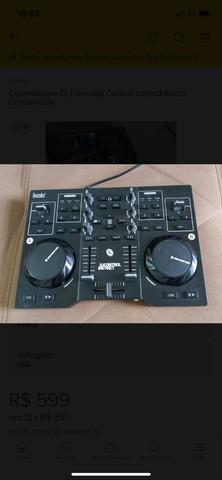 Dj control instict hercules (mesa controladora)