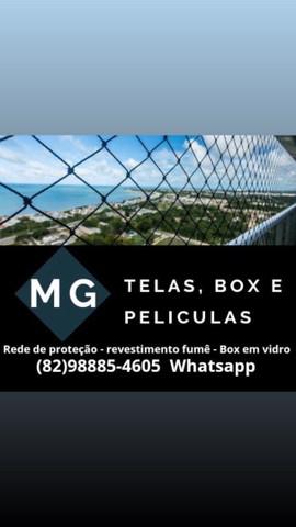 Mg telas box e películas