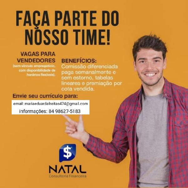 Primeiro emprego.