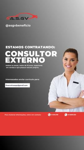 Vaga consultor comercial