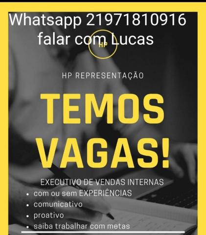 Vagas para vendedores internos