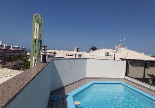 Cobertura 50m do mar ingleses piscina 2 vagas 3 terraços