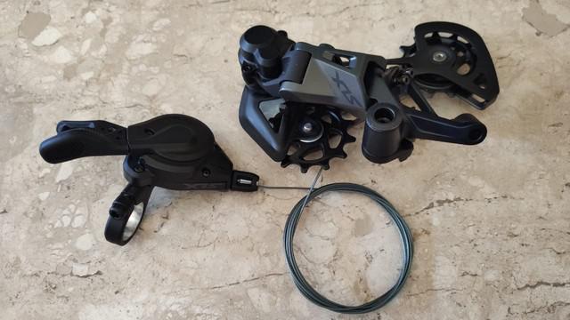 Câmbio + Passador - Shimano SLX 12v (M7100)