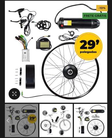 Kit Elétrico Bicicleta 350w aro 29