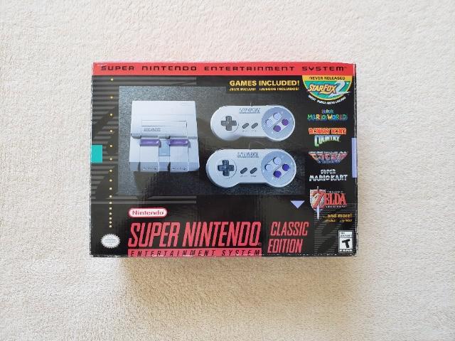 Snes super nintendo classic edition mini original