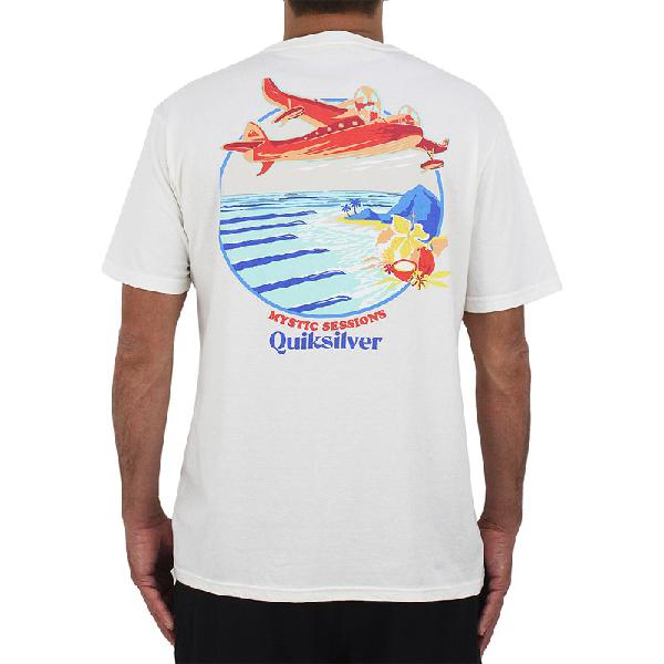 Camiseta quiksilver breeze off white - surf alive