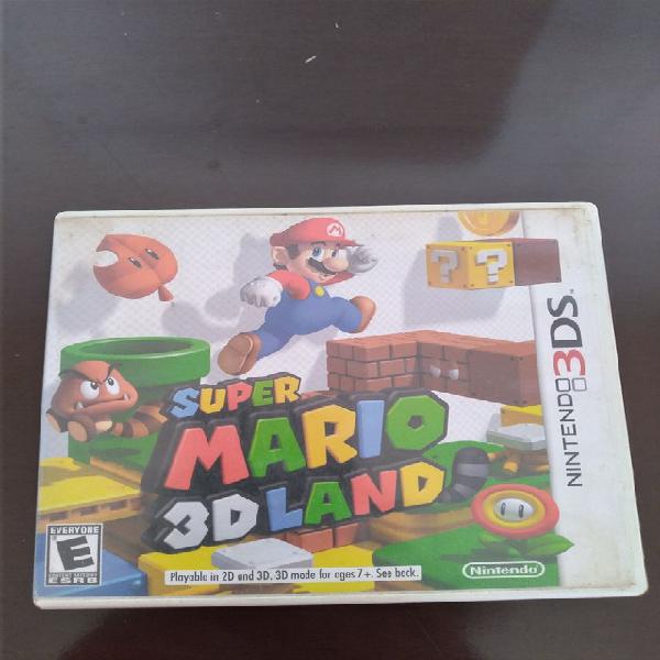 Jogo nintendo super mário 3d land para 3ds