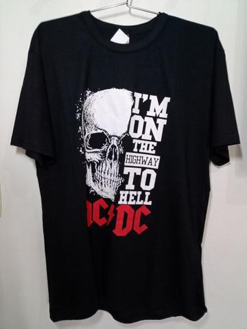 Camiseta banda rock AC DC