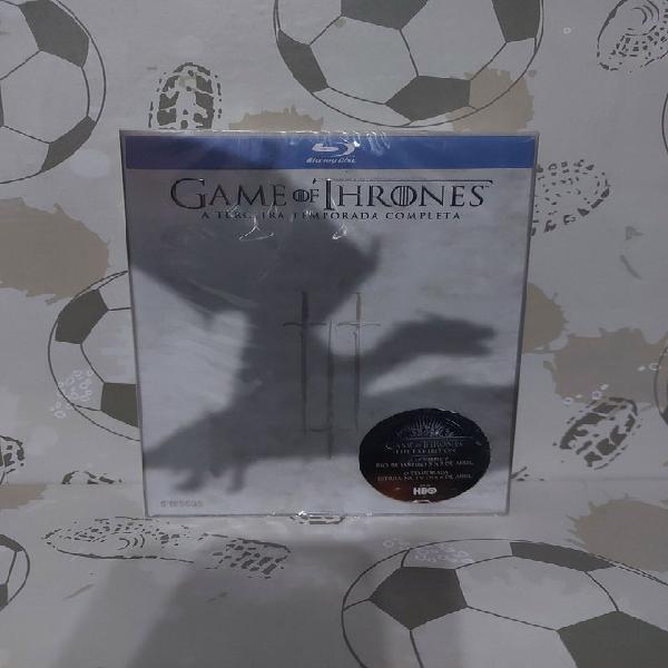 Box blu-ray game of thrones. lacrado.