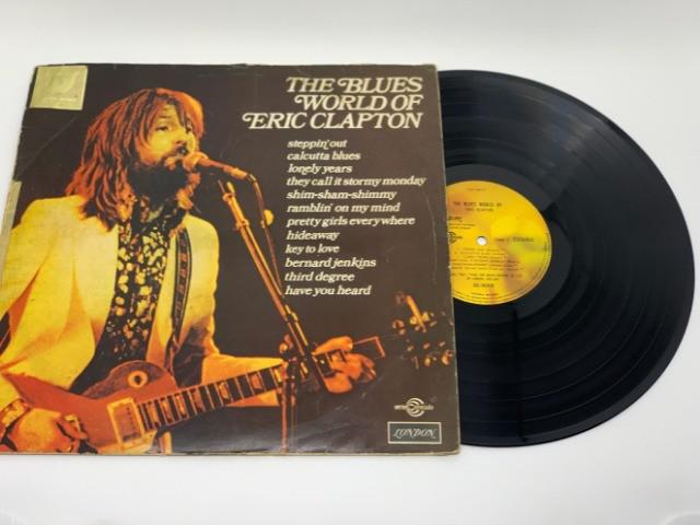 Disco de vinil the blues world of eric clapton (1975)