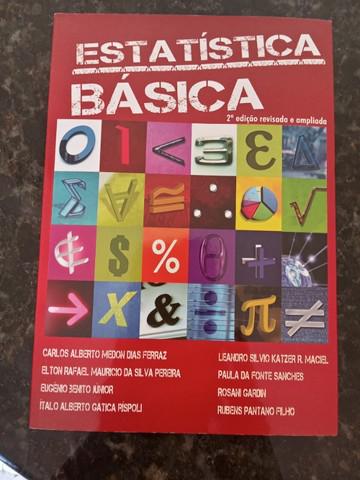 Livro estatística básica - carlos alberto medon dias