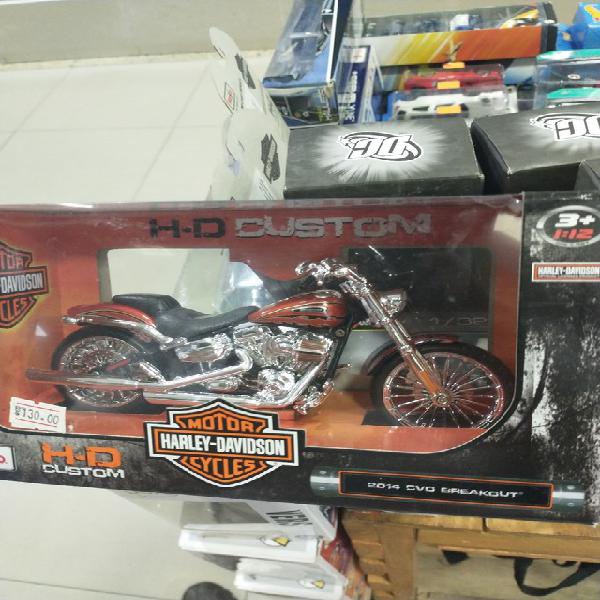 Moto harley davidson miniaturas