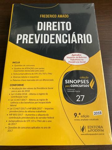 Sinopse de direito previdenciário - frederico amado