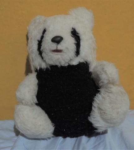 Urso pelúcia panda 19 cm